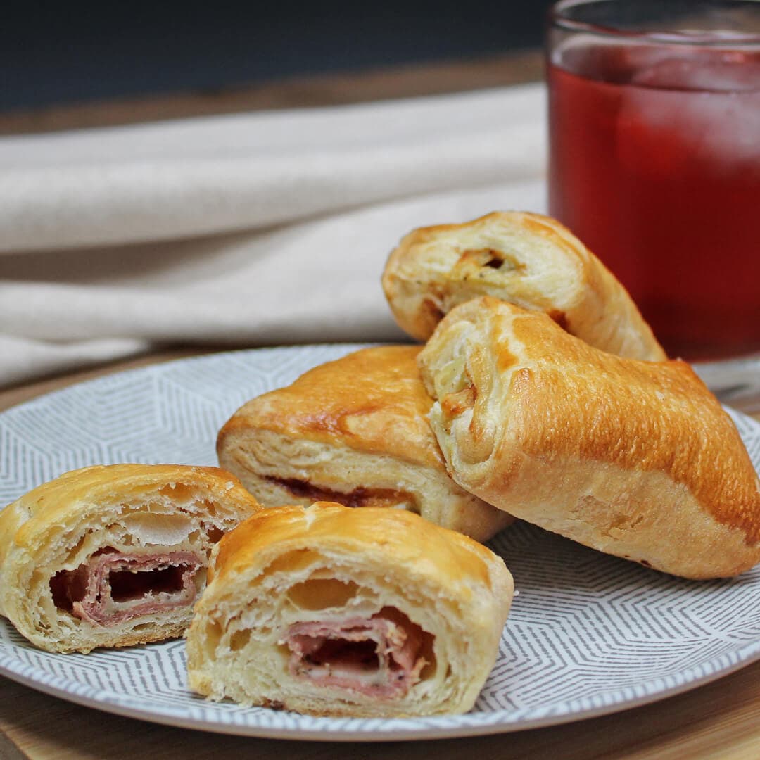 Pastel de Jamón Serrano y Queso