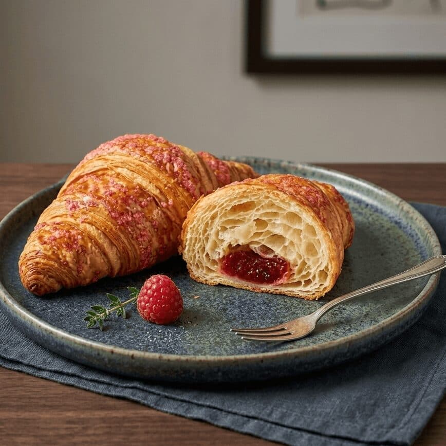 Croissant de Frambuesa